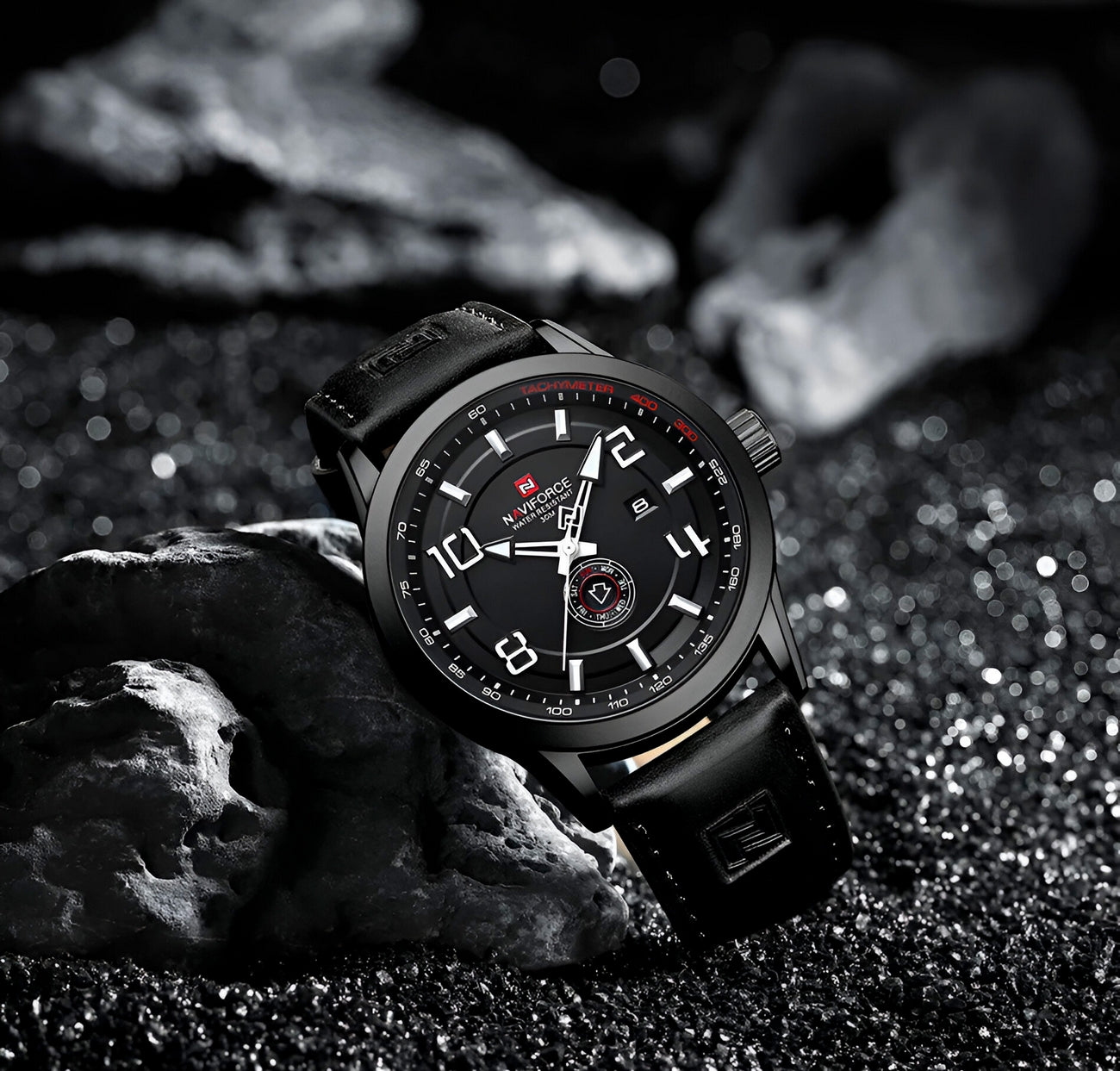 Reloj Naviforce Casual Nf9229 Cuero Hombre