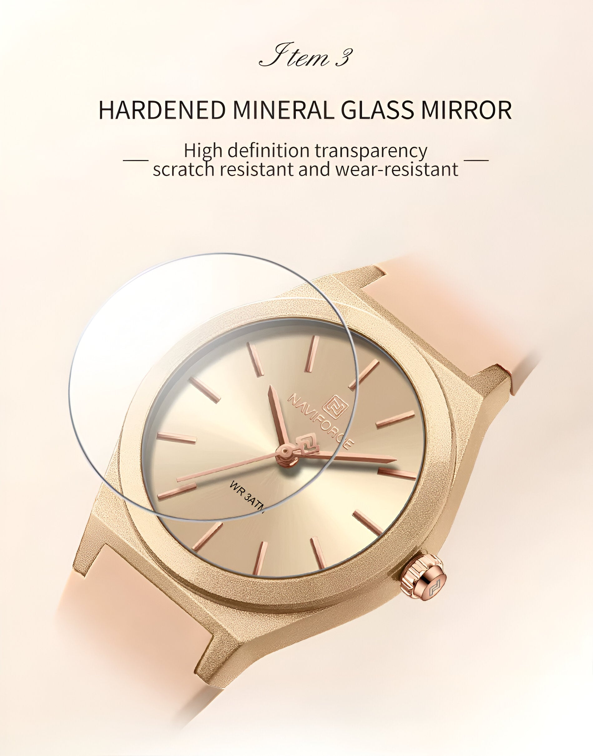 Reloj Naviforce Sport Nf5056 Mujer Goma